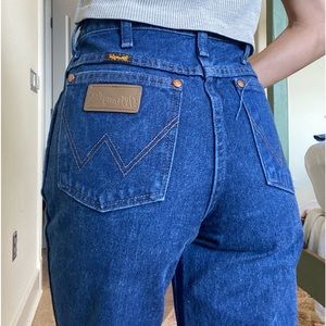 Vintage bootcut wrangler jeans